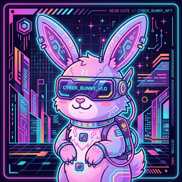 Neon Bunnies